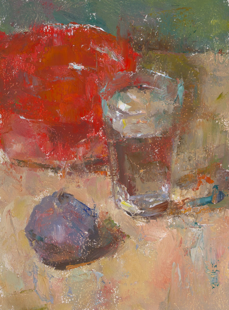 Fig and glass Fig and glass