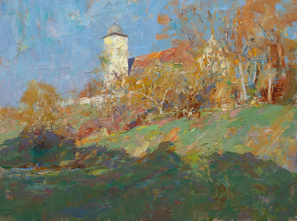 Late winter at the Hallburg