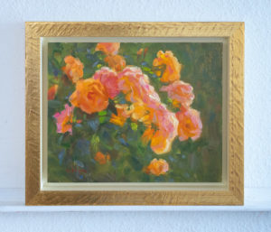 Vineyard roses I framed
